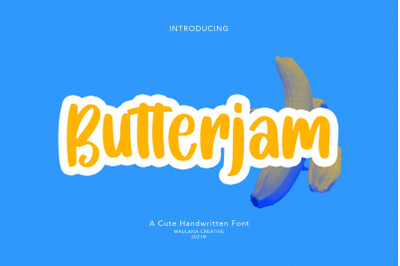 Butterjam Cute Handwritten Font