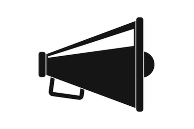 Speaker icon, simple style