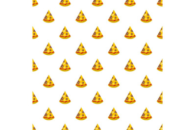 Pizza slice pattern seamless