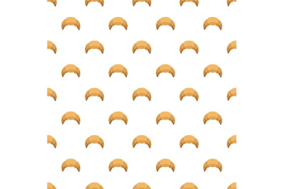 Croissant pattern seamless