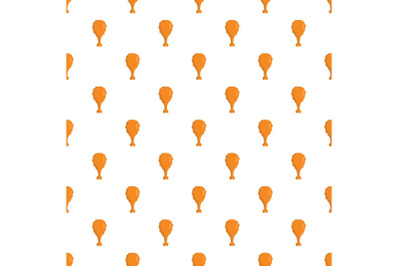 Chicken thighs pattern seamless