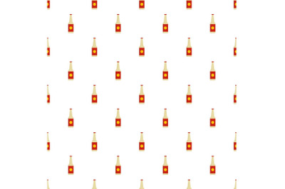Bottle water pattern seamless