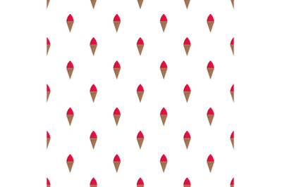 Ice cream pattern seamless