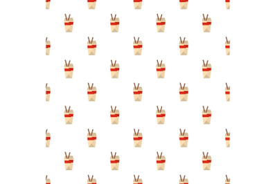 Chinese fast food pattern seamless
