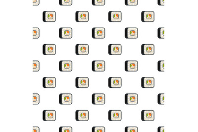 Sushi pattern seamless