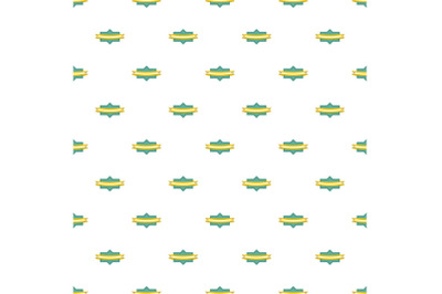 Badge ribbon pattern seamless