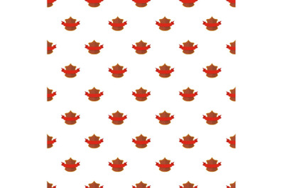 Badge king pattern seamless