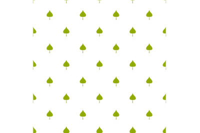 Poplar leaf pattern seamless