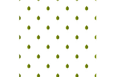 Alder leaf pattern seamless