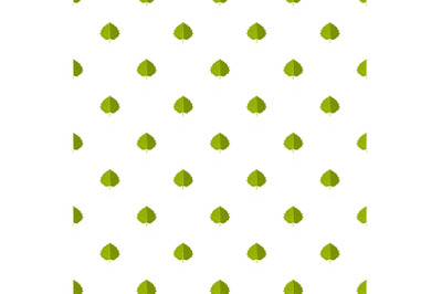 Aspen leaf pattern seamless