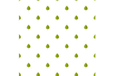 Birch leaf pattern seamless