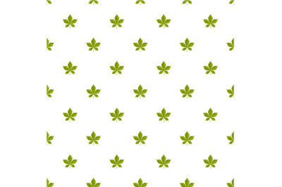 Chestnut leaf pattern seamless