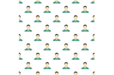 Worker avatar pattern seamless