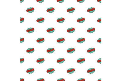 Comic boom snap pattern seamless