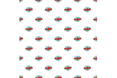 Comic boom splash pattern seamless