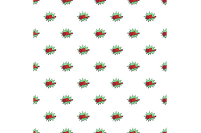 Comic boom oh pattern seamless