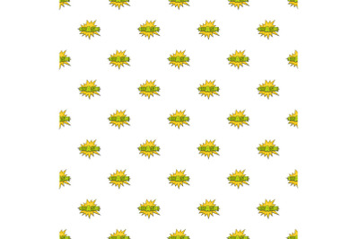 Comic boom smash pattern seamless