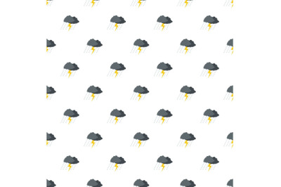 Cloud thunder pattern seamless