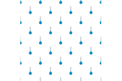 Thermometer cold pattern seamless