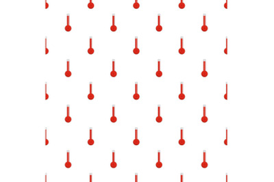 Thermometer warmly pattern seamless