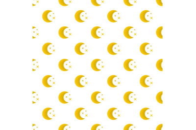 Moon night pattern seamless