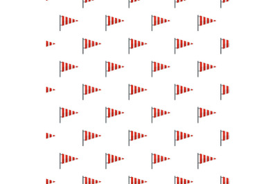 Meteorology windsock pattern seamless