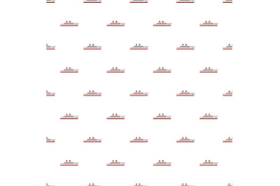 Ship passenger pattern seamless
