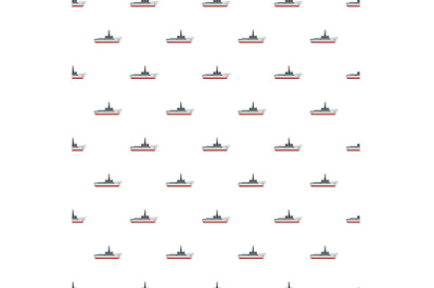 Ship fishing pattern seamless