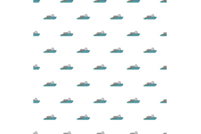 Ship cruise pattern seamless