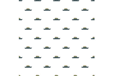Ship ocean pattern seamless