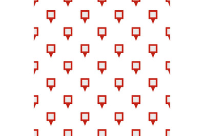Square pin pattern seamless