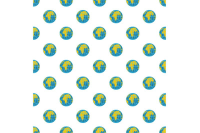 Planet earth pattern seamless