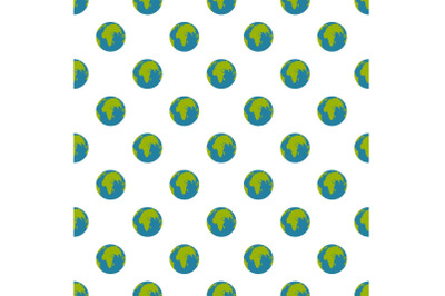 Round planet pattern seamless