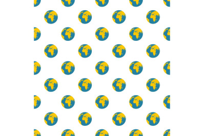 Our planet pattern seamless