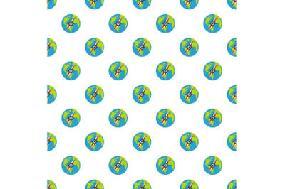 Compass on earth pattern seamless