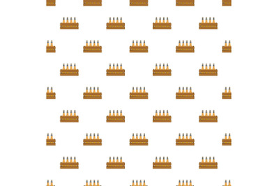 Beer crate pattern seamless