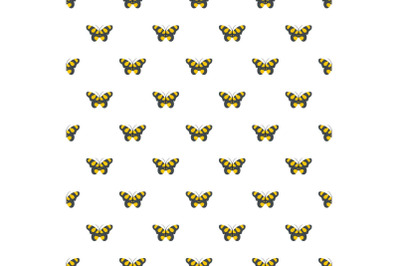 Butterfly in wildlife pattern seamless