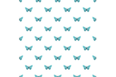 Unusual butterfly pattern seamless