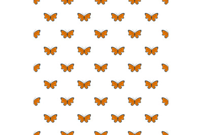 Bright butterfly pattern seamless