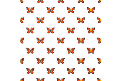 Summer butterfly pattern seamless
