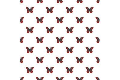Spotted butterfly pattern seamless