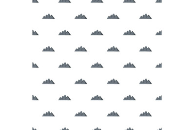 Europe mountain pattern seamless