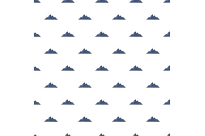 Mountain adventure pattern seamless