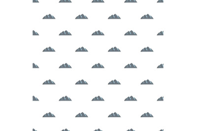 Large mountain pattern seamless