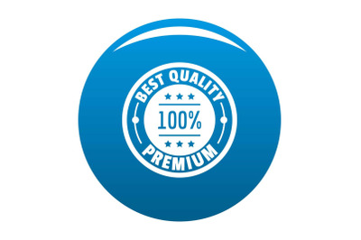 Best offer logo icon blue vector