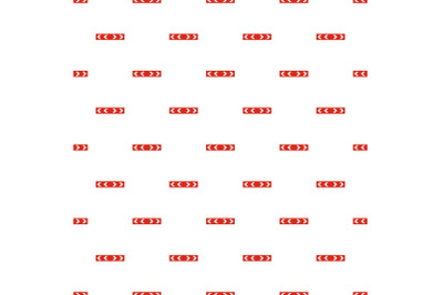 Detour of obstacle on the left pattern seamless