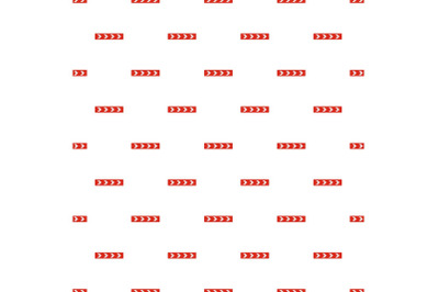 Detour on the right side pattern seamless