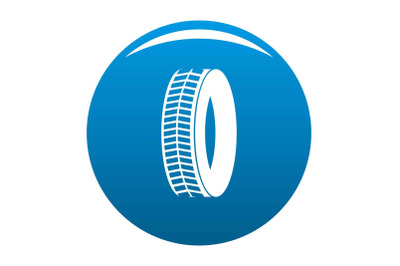 Protector icon blue vector