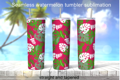 Tropical tumbler sublimation Summer 20oz Tumbler Design PNG