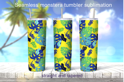 Tropical tumbler sublimation Summer 20oz Tumbler Design PNG